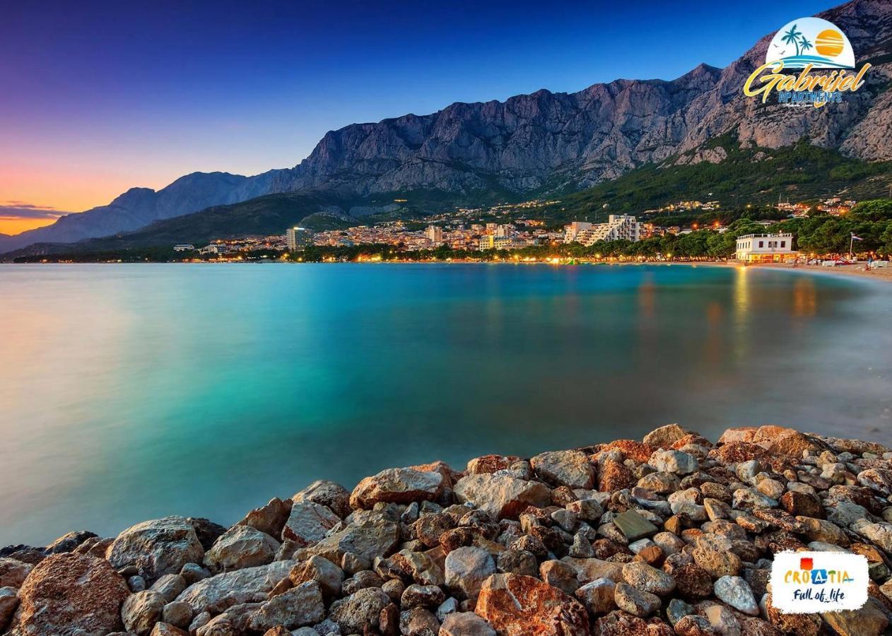 Gabrijel Apartments Makarska 1 المظهر الخارجي الصورة