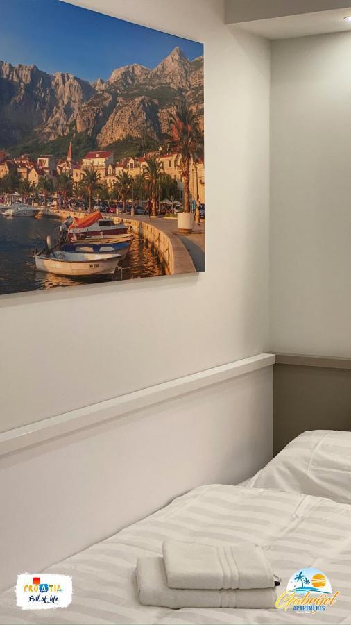 Gabrijel Apartments Makarska 1 المظهر الخارجي الصورة